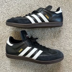 Men’s Adidas Sambas, Black